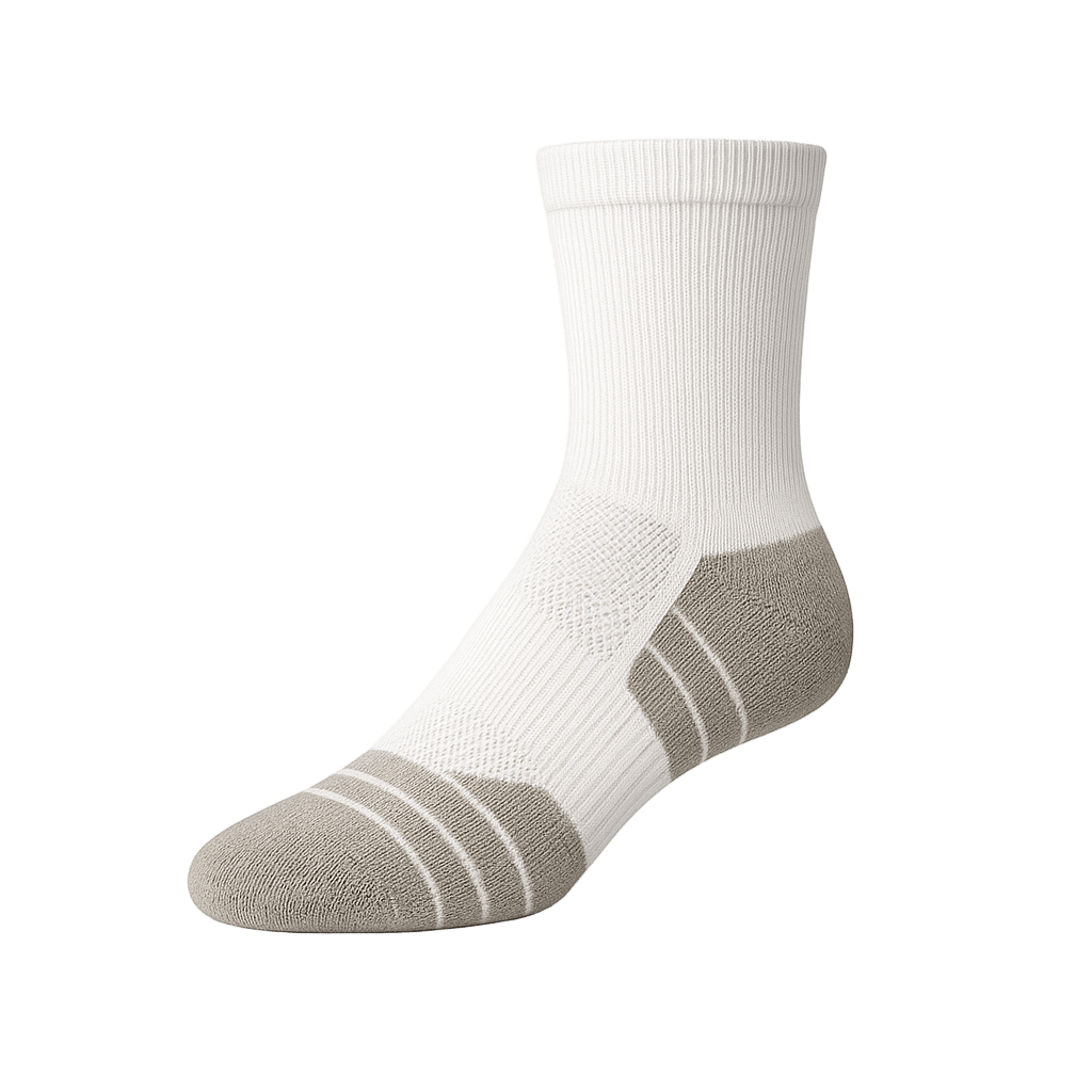 Zima Elite Lacrosse Crew Socks Socks White Lax.com