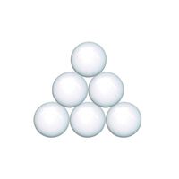 Lacrosse Balls 6-Pack-White