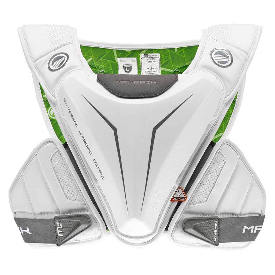 STX Cell IV 4 Men's Lacrosse Shoulder Pads White NEW Small S LAX 