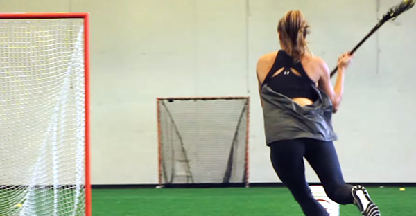 improving your lacrosse shot in tight for women