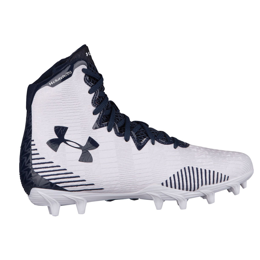 under armour highlight cleats white