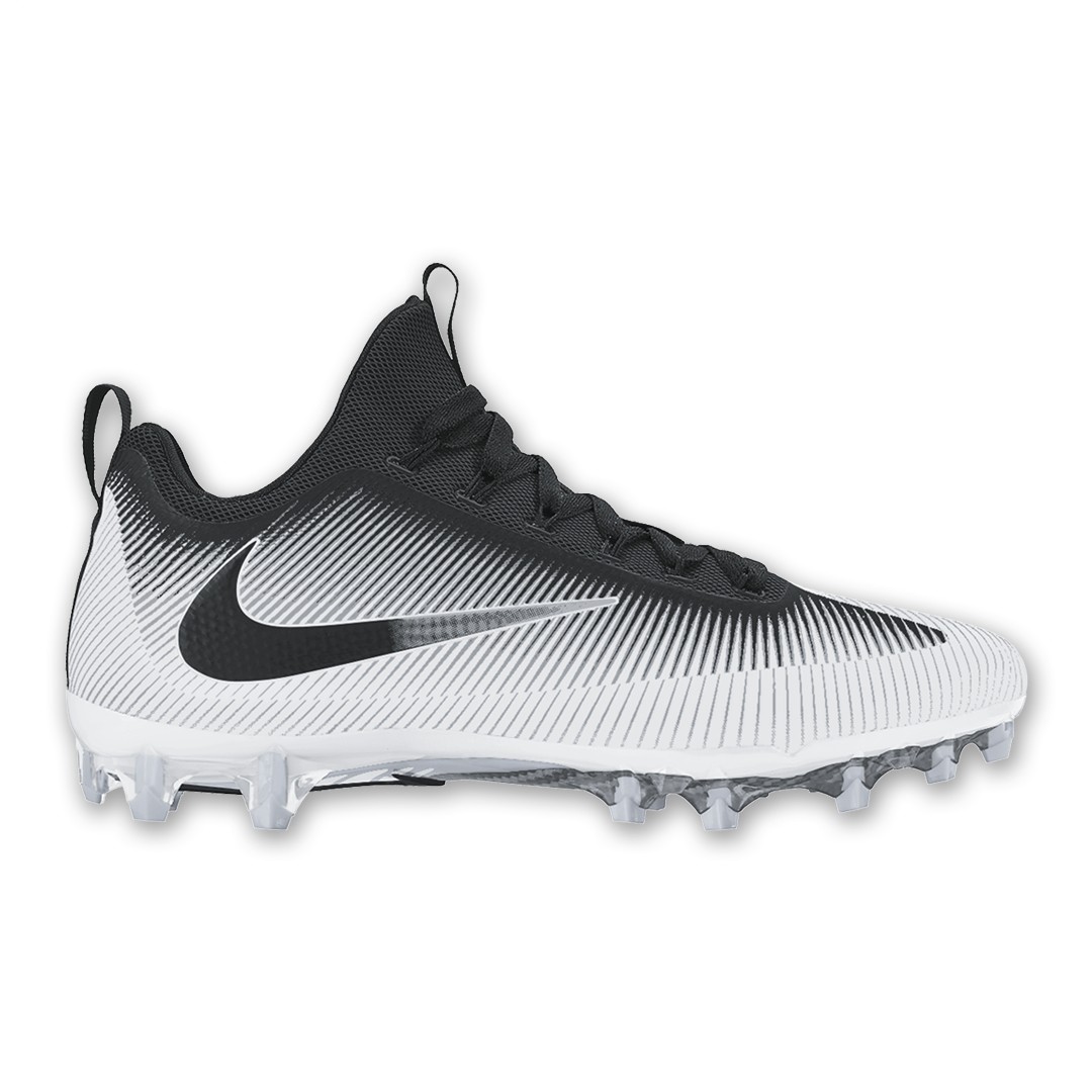 black and white nike cleats