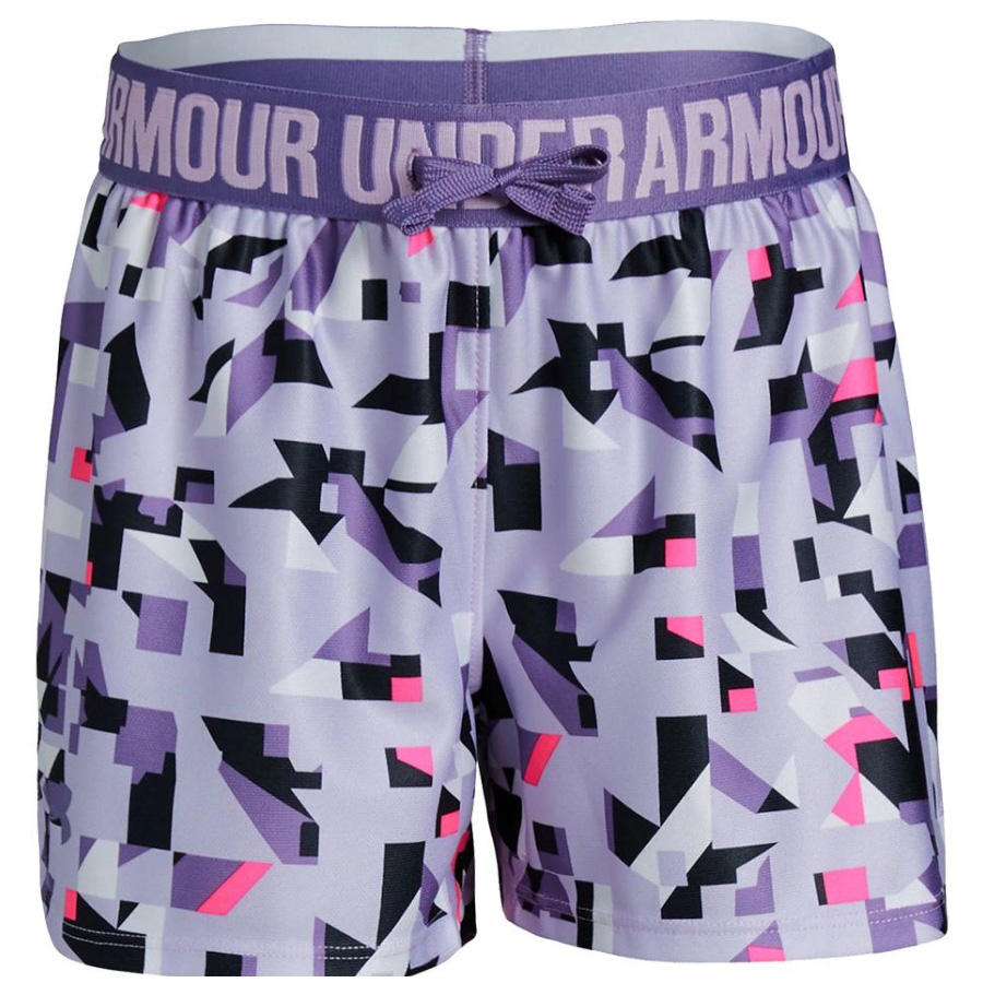 Under Armour Play Up Printed Short - Purple Ace/Purple Luxe