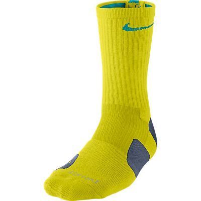 neon yellow socks nike