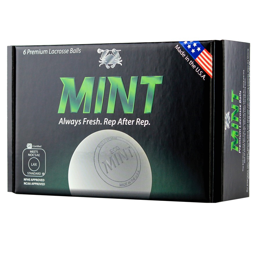 ECD Mint Lacrosse Ball 6-Pack