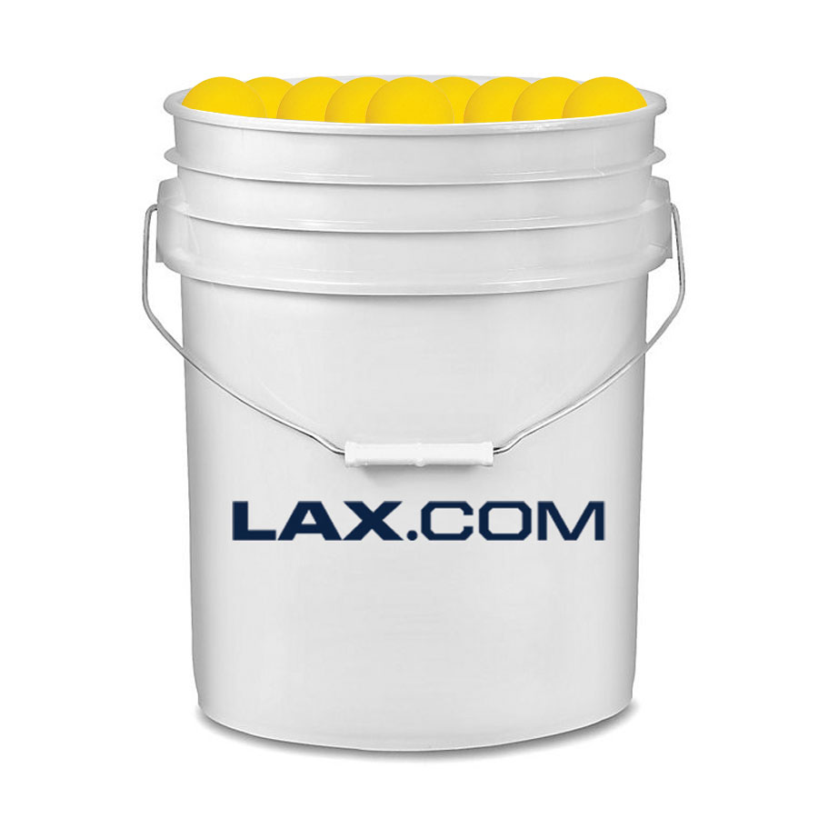 Lax.com Bucket of Balls-Yellow