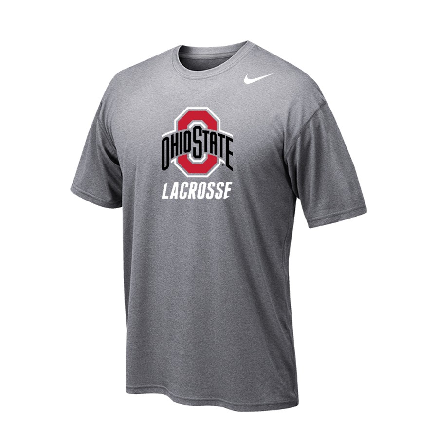 Nike Ohio State University Dri-Fit Tee Lacrosse Tops | Lowest Price ...