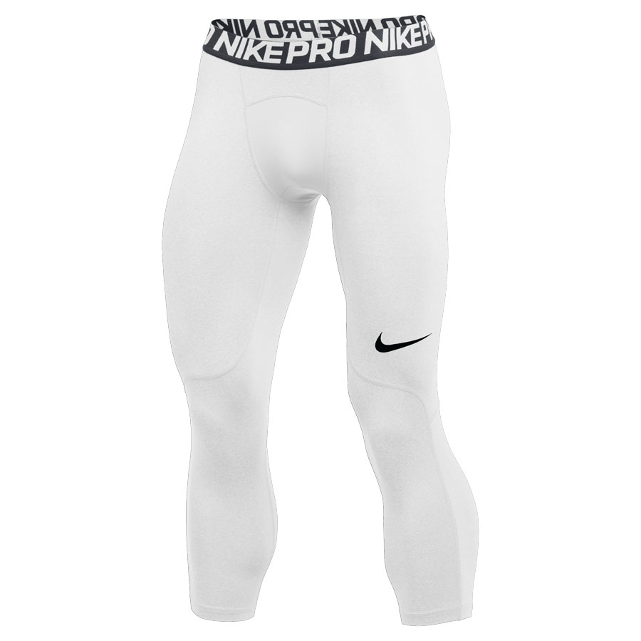 white nike compression tights cheap online