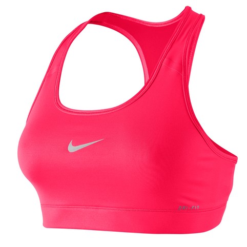 Nike Pro Bra neon pink Medium