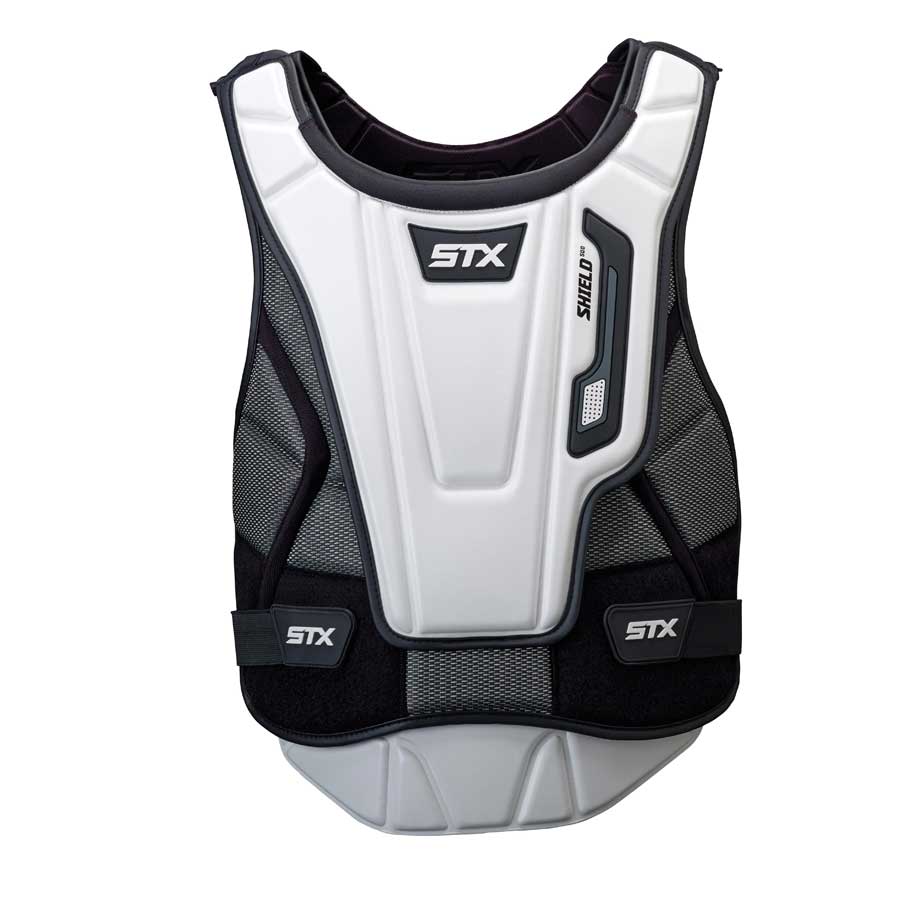 STX Agent Intermediate Lacrosse Chest Protector White/Silver Youth Child Large 