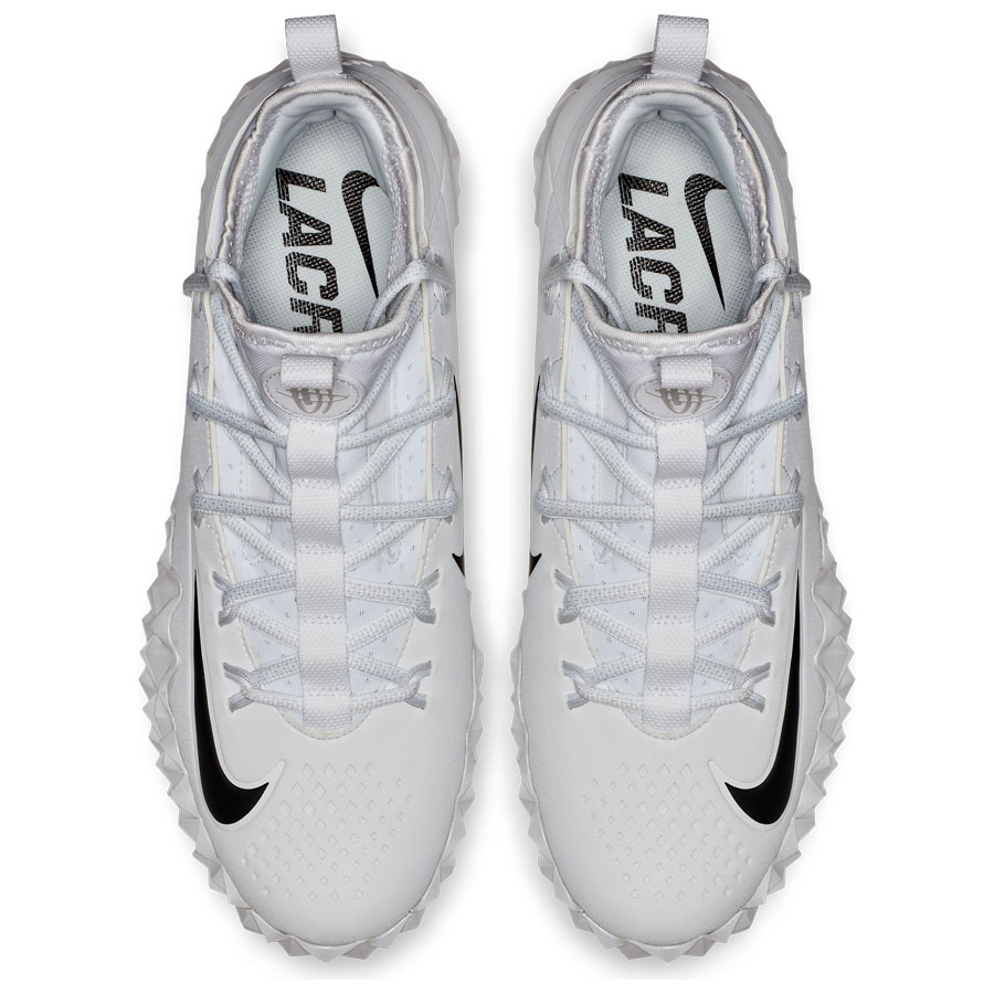 Nike Alpha Huarache 6 Elite Turf Lax-White-White | Lowest Price Guaranteed