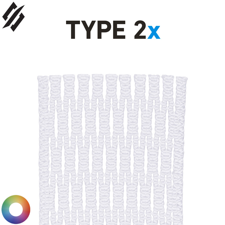 StringKing Type 2X Lacrosse Mesh Piece Assorted Colors 