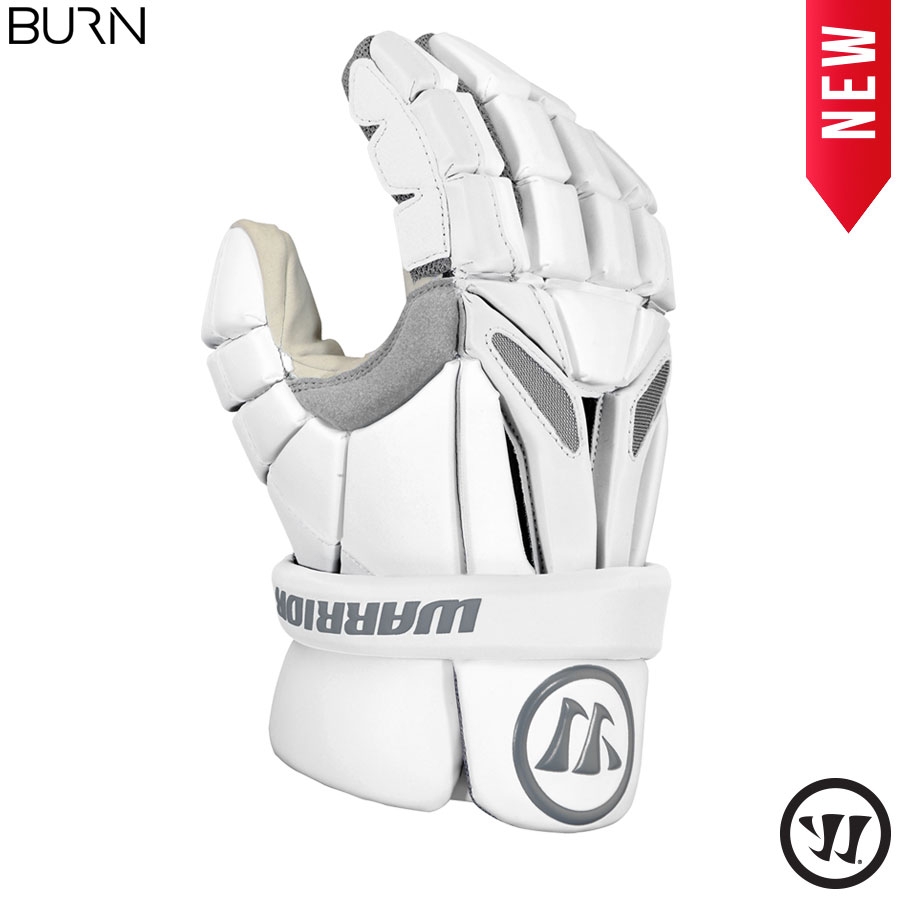 New Warrior Burn Adults 12/" Medium Red /& Black Lacrosse Gloves Retail $135