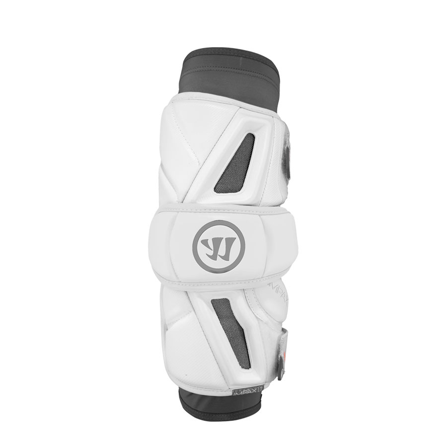 NEW Warrior BAP13-L Red & White Adult Large Lacrosse Arm Pads 