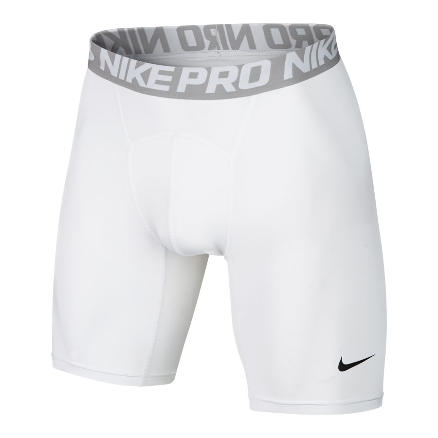 Nike Pro Cool Compression Short-White Lacrosse Nike Apparel | Lowest ...