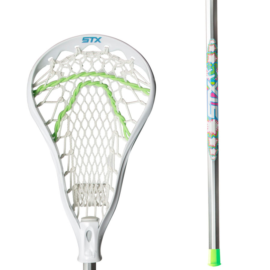 Columbia STX Lacrosse Youth Girls Lilly Complete Stick with Crux Mesh Pocket
