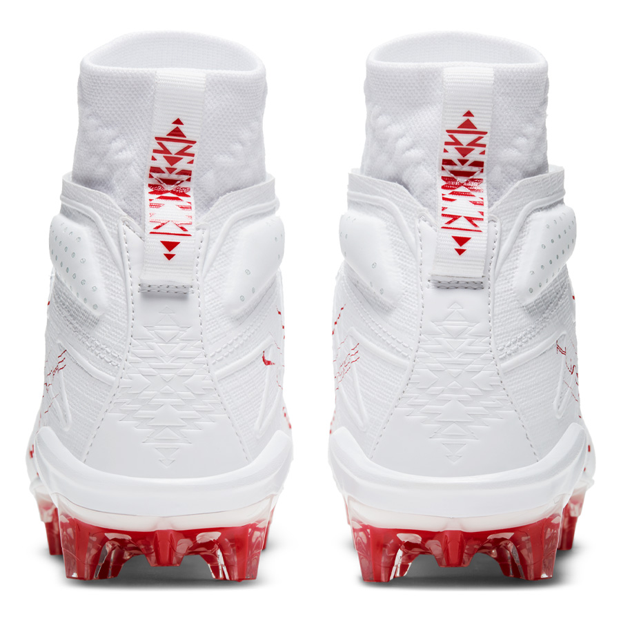 Size 11.5 Nike Alpha Huarache 7 Elite LAX Lacrosse Cleats White