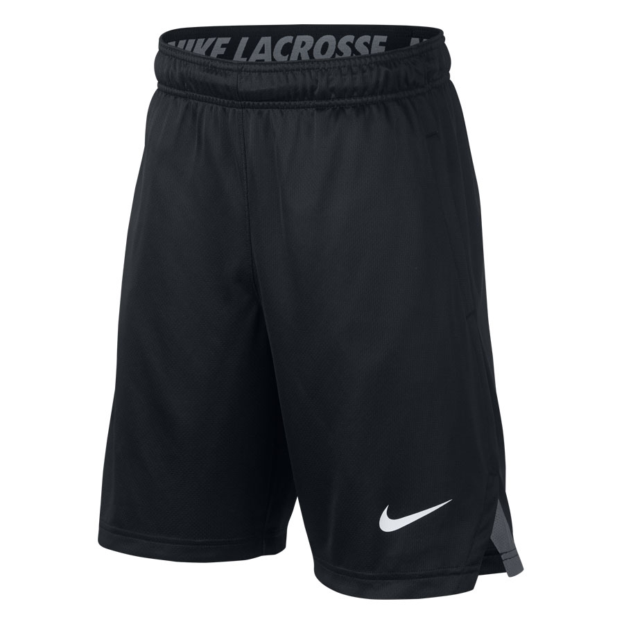 Boy's Nike Lacrosse Short Youth-Black Lacrosse Bottoms | Free Shipping ...